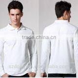 2016 New Brand Men's Long Sleeve Polo Shirt Man's Sloid Color Causal Polo Shirts thumbnail-1