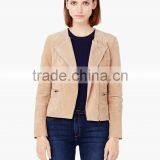 New Fashion Zipped Fastening Through Front Long Sleeve Jacket thumbnail-2
