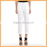 Casual linen trousers for women