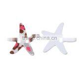 Wholesale 3cmx2.7cm Leopard Print Starfish Two Holes Acrylic Button for Sale thumbnail-1
