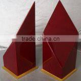 Wholesale Custom High Glossy Finish Blank Wooden Shield Plaque /trophy /awards For Gifts JKC-016 thumbnail-2