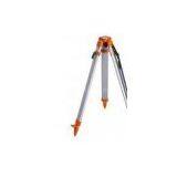 Aluminum Land Surveying Tripods With Dome Head / Flat Head Lightweight Transit Level