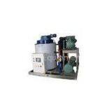 5t/d Water-cooled Flaked Fish Ice Machine , R404A 1.8mm Ice Thickness thumbnail-1