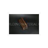 Brown PVC Profiles Laminated Frame Film 4 Chambers For Doors Frames
