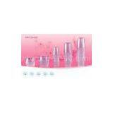 Pink Lacquered Cosmetic Jars And Bottles Containers For Serum thumbnail-1