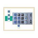 12 Keys Customized PET PC Membrane Switch Panel With Metal Domes , 10M Ohms thumbnail-1