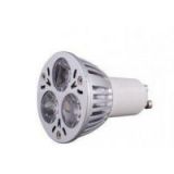 Energy Saving 85 - 265V / 50HZ / GU10 / 3W LED Spot Light Bulb for Shopping Malls Teashops