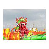 Giant Kids Inflatable Water Park For Hotel Swimming Pool , Beach Party Inflatables