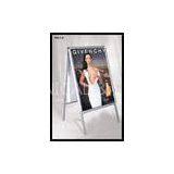 Advertising double sided Aluminium display stand , poster stand A board