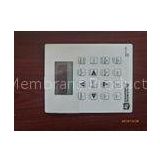 White PET Dull Polish Tactile Membrane Switch For 3C Electronic