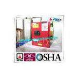 Red Flammable Combustible Storage Cabinets Two Vents Single Door