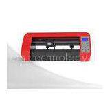 Red 12 Inch Optical Sensor Vinyl Cutter Plotter , Mini Cut Plotters for Office