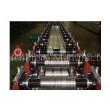 PLC Control Steel Floor Deck Roll Forming Machine , Roof And Floor Tile Making Machinery