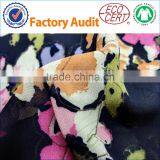 75D Chiffon for Colthing Textile Printed Floral Chiffon Fabric for Women Dress thumbnail-2