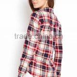 High Quality Customized Logo Printed Women Casual Shirt Loose thumbnail-2