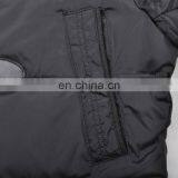 Fashion Mens Winter Fur Hood Cow Buckle Down Padded lo thumbnail-5