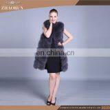 Wholesale China Garment Fox Fur Vest / Dyed Fox Fur Vest And Coat thumbnail-5