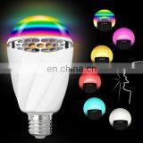 2017 new arrival colorful LED voice control bulb,energy saving speech recognize bulb