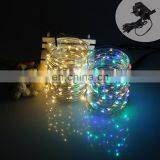 33ft 100leds DC power led fairy string lights copper wire led lights