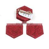 Durable Logo Printing Cork Custom Coaster Felt Pompom Coasters thumbnail-6