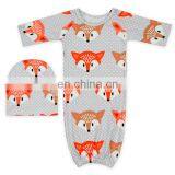 Toddler Adorable Many Colors Printed Wholesale Newborn Sleeping Bag Clothes Stylish Baby Girls Sleeping Gown thumbnail-1