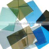 Grey Blue Green Reflective Glass