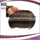 Fashion Girl Synthetic Clip Natural Hair Neat Bangs thumbnail-1
