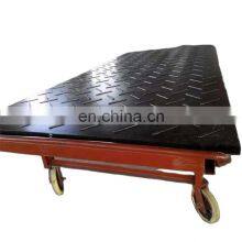 Hdpe Ground Protection Mat Black Cheap Price Used Plastic Excavator Trackway 4x8 ft Ground Protection Mats for Heavy Equipment