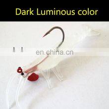 Soft Rubber Shrimp 10.5g 9cm River Wood Shrimp Lure for Bass Carp Trout Fishing thumbnail-5