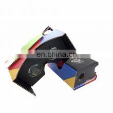 Folding Paper vr Box 3d Glasses Virtual Reality Carton Box for Gaming Movie Video thumbnail-4