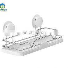 Bathroom no Drilling Wall-hung Type Stainless Steel Suction Wall Basket Organizer