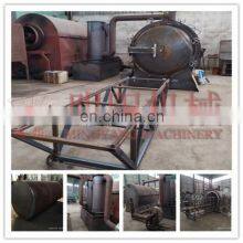 Rice Husk Sawdust Briquette Charcoal Making Furnace No Smoke Biochar Carbonization Kiln thumbnail-4