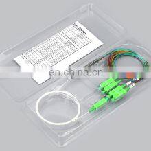 Оптовая продажа GPON 1x2 1x128 1*9 1*2 1*4 оптических волоконных PLC-сплиттеров типа стальной трубки с 0,9 мм пigtail и разъемом, голый PLC-сплиттер thumbnail-4