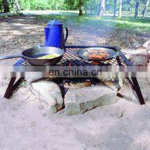 Portable Charcoal BBQ Grill Foldable Stainless Steel Barbecue Grill For Outdoor thumbnail-5