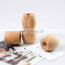 BPA Free Custom Logo 100% Organic Toothbrush Display Stand Bamboo Toothbrush Holder thumbnail-4
