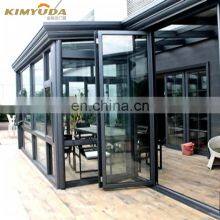 Aluminium Profile Solarium Sunrooms Modern Four Season Sunshade System Sunroom Thermal Break Glass Houses thumbnail-2