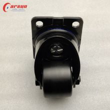 Low gravity Casters 2.5inch Heavy Duty Castors Black Nylon Swivel Caster wheels