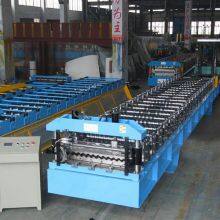 Roof Sheet Wall Panel Corrugated Iron Sheet Metal Roofing Roll Forming Line thumbnail-2