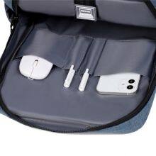 Custom LOGO Travel Backpack Laptop Backpack With USB Charging Port Fits 15.6 Inch Laptop Backpack in Stock thumbnail-5