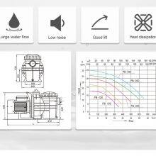 Pikes 1.2HP Pool Water Pump Circulation Pump Swimming Pool Pumps Motor thumbnail-2