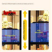 Space-saving Corner Display Unit DS-DU324 With Breathable LED Light | Metal Corner Cabinet Display Case for Luxury Boutique thumbnail-4