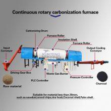 Eco-friendly Charcoal Making Machine Carbonization Furnace Continous Carbonization Stove thumbnail-3