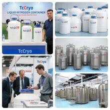 El Salvador 6L Bull Semen Storage TcCryo Liquid Nitrogen Holding Tank thumbnail-5