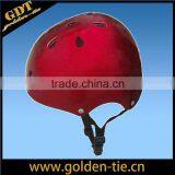 Red Kids Skate Helmet thumbnail-1