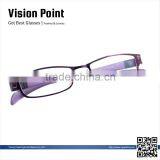 Women Fancy Eyeglasses Frames With Changeable Temples thumbnail-2