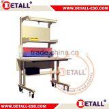 Heavy Duty Electronic Workbench Lighting With Outlets and LED Tube thumbnail-3