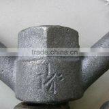 1 1/4 Inch Casting Iron Raw Wing Nut thumbnail-1