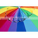 Folding Round Sun Umbrella Shelter Tent Outdoor Beach Rainbow Umbrella Quality Choice thumbnail-6