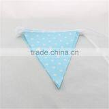 Professional Party Supplier Dotted Paper Flags for Baby Shower thumbnail-3