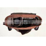 Vintage Leather Camera Bag Waterproof Dslr Camera Bag Hidden Camera Shoulder Bag thumbnail-6